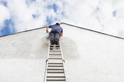 Peinture extérieure à Brélès — façades et ravalement